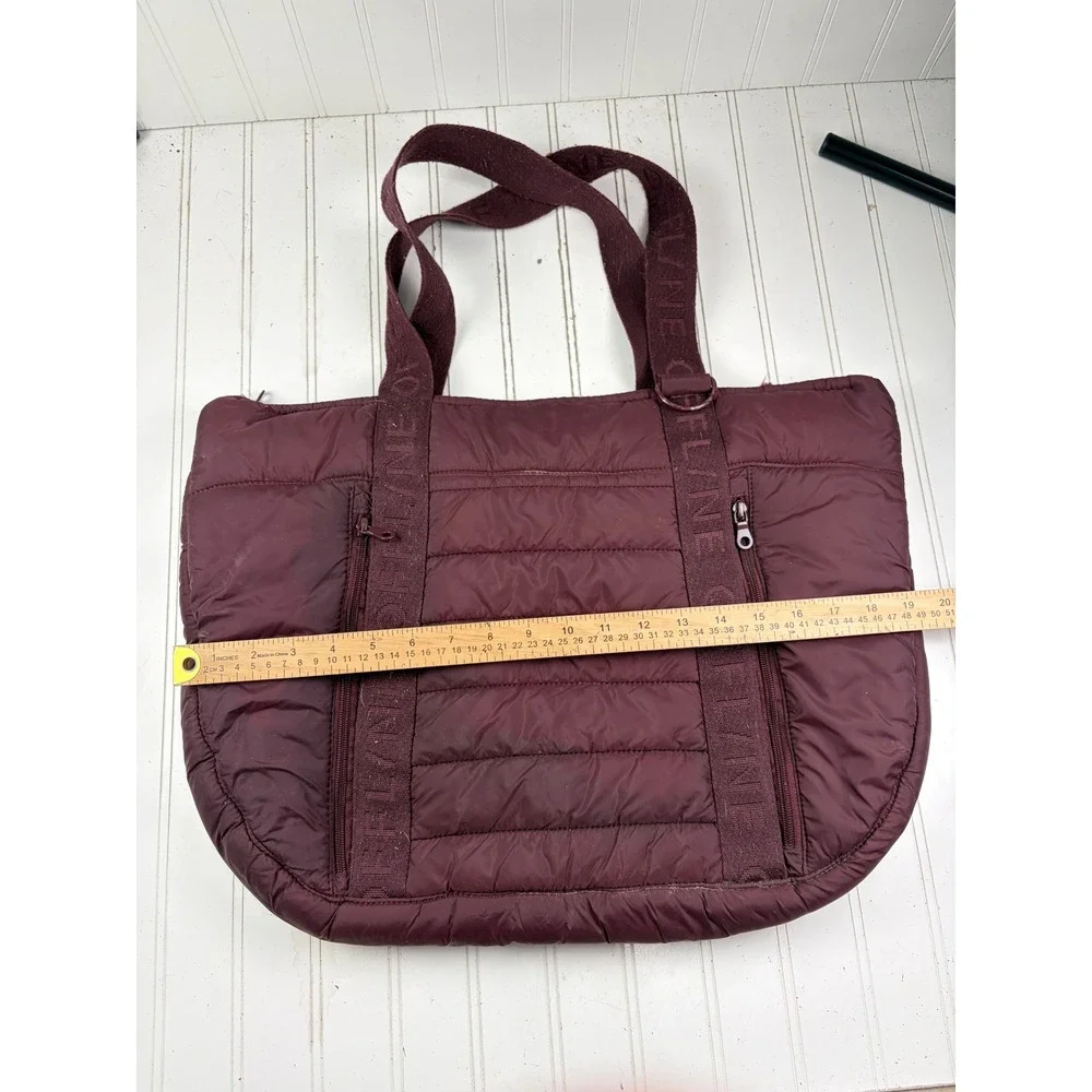 OFFLINE By Aerie Puff Love Tote Royal Berry Gym Travel Bag